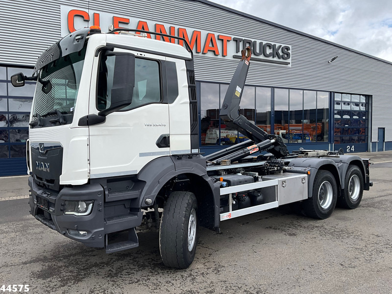 MAN TGS 33.470 6x4 Euro 6 Full Steel AJK 20 Ton haakarmsysteem - Camion ampliroll: photos 1 MAN TGS 33.470 6x4 Euro 6 Full Steel AJK 20 Ton haakarmsysteem - Camion ampliroll: photos 1