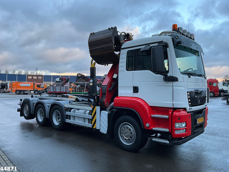 MAN TGS 35.440 8x4 HMF 16 Tonmeter Z-kraan - Camion ampliroll: photos 5 MAN TGS 35.440 8x4 HMF 16 Tonmeter Z-kraan - Camion ampliroll: photos 5