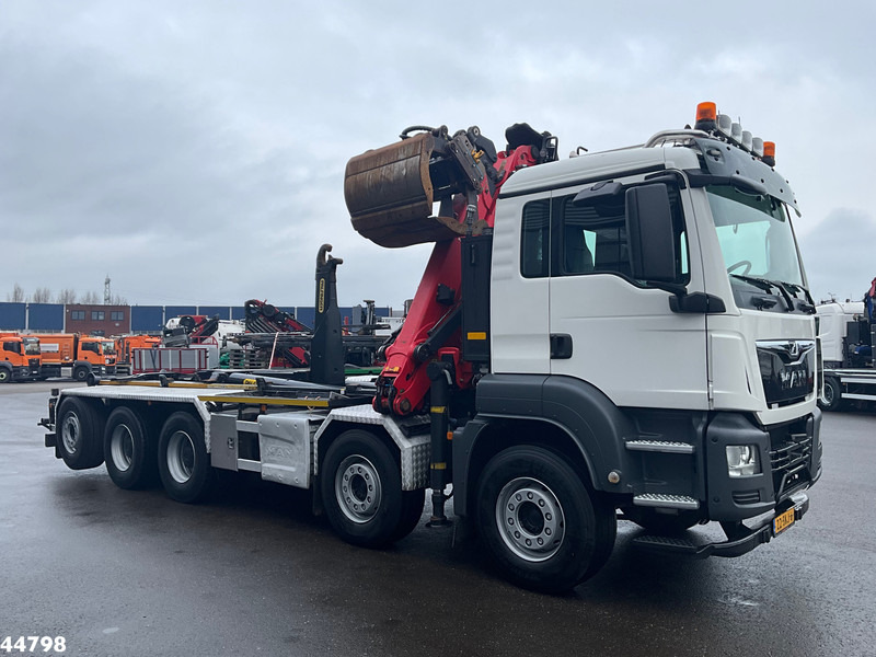 MAN TGS 35.460 10x4 Euro 6 Palfinger 20 Tonmeter Z-kraan - Camion ampliroll, Camion grue: photos 5 MAN TGS 35.460 10x4 Euro 6 Palfinger 20 Tonmeter Z-kraan - Camion ampliroll, Camion grue: photos 5