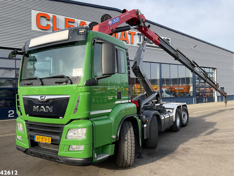 MAN TGS 35.460 8x2 Euro 6 HMF 26 Tonmeter laadkraan - Camion ampliroll, Camion grue: photos 1 MAN TGS 35.460 8x2 Euro 6 HMF 26 Tonmeter laadkraan - Camion ampliroll, Camion grue: photos 1