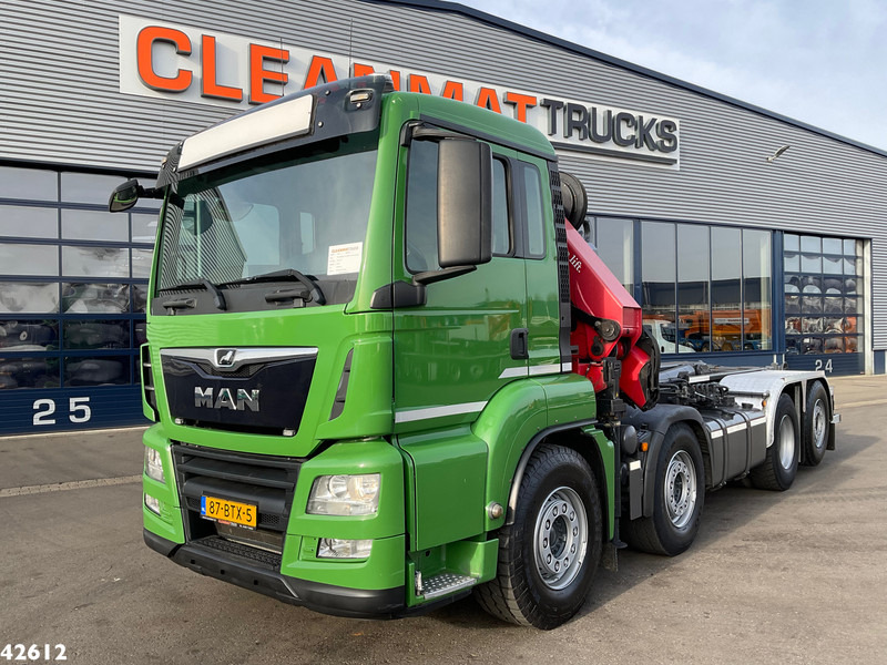 MAN TGS 35.460 8x2 Euro 6 HMF 26 Tonmeter laadkraan - Camion ampliroll, Camion grue: photos 2 MAN TGS 35.460 8x2 Euro 6 HMF 26 Tonmeter laadkraan - Camion ampliroll, Camion grue: photos 2