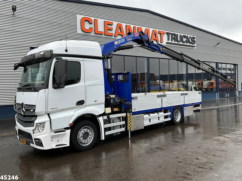 Mercedes-Benz Actros 1833 Euro 6 HMF 21 Tonmeter laadkraan - Camion grue: photos 1 Mercedes-Benz Actros 1833 Euro 6 HMF 21 Tonmeter laadkraan - Camion grue: photos 1