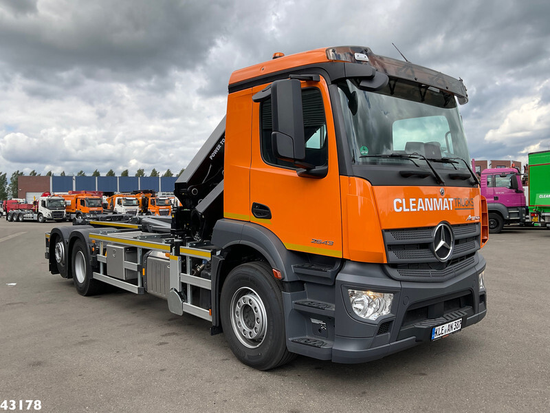 Mercedes-Benz Actros 2643 Euro 6 HMF 23 Tonmeter laadkraan - Camion ampliroll, Camion grue: photos 4 Mercedes-Benz Actros 2643 Euro 6 HMF 23 Tonmeter laadkraan - Camion ampliroll, Camion grue: photos 4