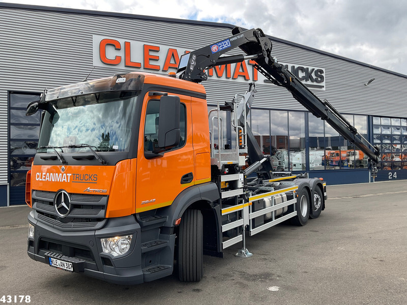Mercedes-Benz Actros 2643 Euro 6 HMF 23 Tonmeter laadkraan - Camion ampliroll, Camion grue: photos 1 Mercedes-Benz Actros 2643 Euro 6 HMF 23 Tonmeter laadkraan - Camion ampliroll, Camion grue: photos 1