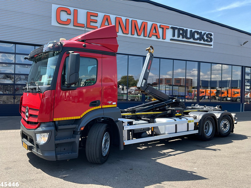 Mercedes-Benz Antos 2543 Euro 6 Multilift 26 Ton haakarmsysteem - Camion ampliroll: photos 1 Mercedes-Benz Antos 2543 Euro 6 Multilift 26 Ton haakarmsysteem - Camion ampliroll: photos 1