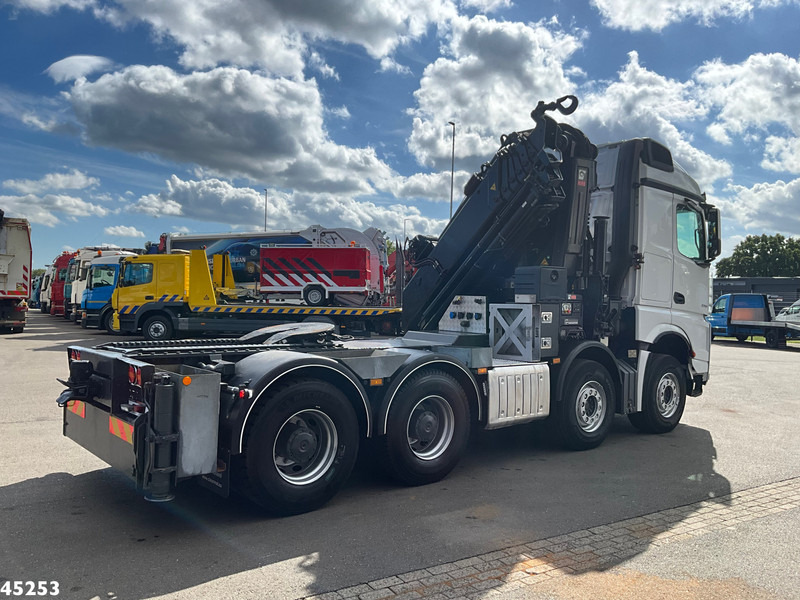 Camion grue Mercedes-Benz Arocs 3253 8x4 Hiab 105 Tonmeter laadkraan: photos 7