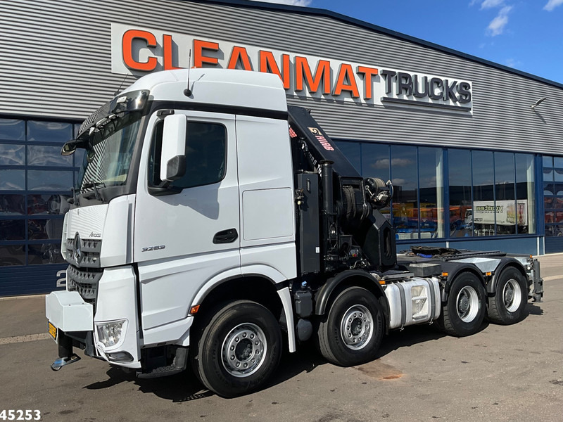 Mercedes-Benz Arocs 3253 8x4 Hiab 105 Tonmeter laadkraan - Camion grue: photos 3 Mercedes-Benz Arocs 3253 8x4 Hiab 105 Tonmeter laadkraan - Camion grue: photos 3