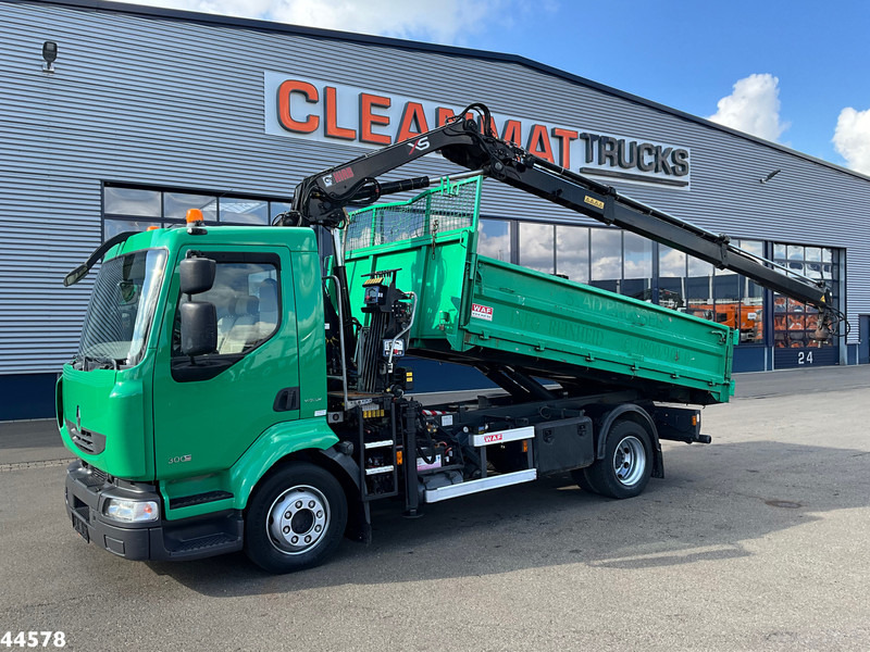 Renault Midlum 300.12 Manual Hiab 8 Tonmeter laadkraan Just 81.549 km! - Camion benne, Camion grue: photos 1 Renault Midlum 300.12 Manual Hiab 8 Tonmeter laadkraan Just 81.549 km! - Camion benne, Camion grue: photos 1