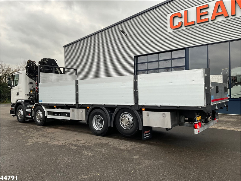 Camion grue Scania G 450 8x2 Euro 6 Hiab 32 Tonmeter laadkraan Just 114.221 km!: photos 7