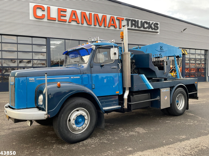 Scania L110 Bergingswagen ''Oldtimer'' - Remorqueuse: photos 1 Scania L110 Bergingswagen ''Oldtimer'' - Remorqueuse: photos 1
