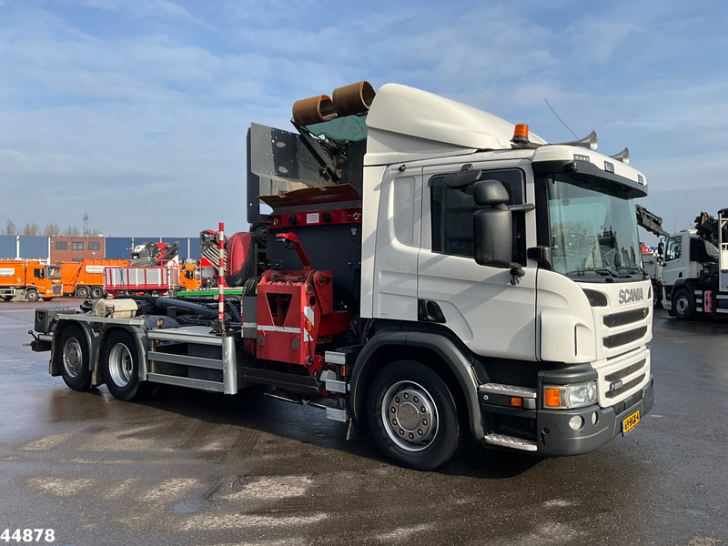 Scania P 280 6x2 Euro 6 VDL Translift zijlader Just 159.334 km! - Benne à ordures ménagères: photos 5 Scania P 280 6x2 Euro 6 VDL Translift zijlader Just 159.334 km! - Benne à ordures ménagères: photos 5