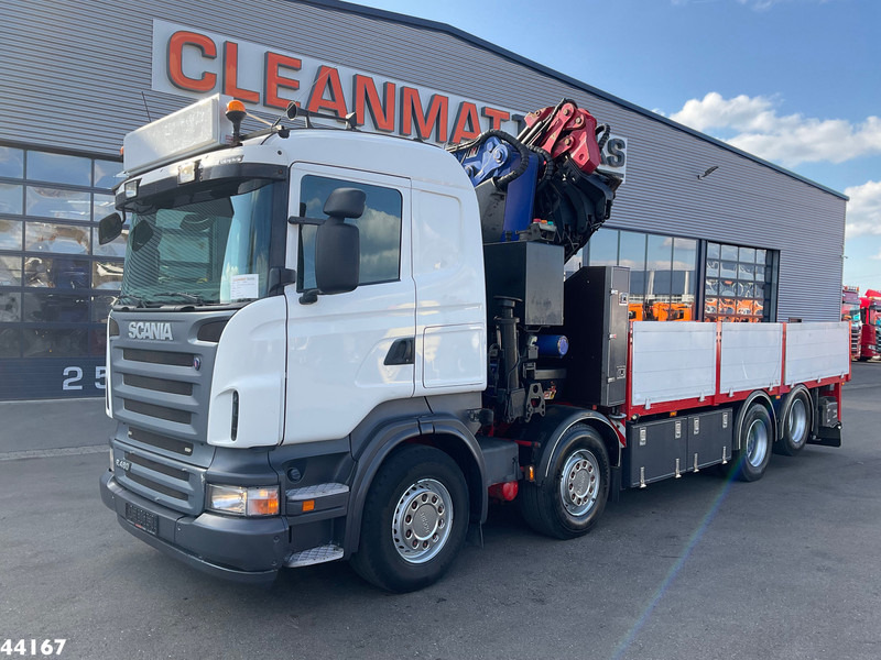 Scania R 480 Amco Veba 95 Tonmeter laadkraan + Fly-Jib - Camion grue: photos 5 Scania R 480 Amco Veba 95 Tonmeter laadkraan + Fly-Jib - Camion grue: photos 5