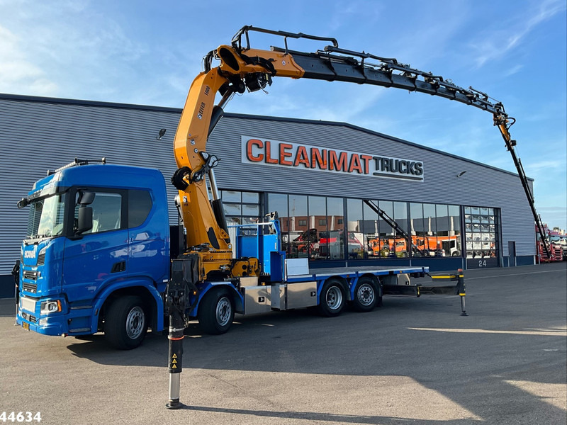 Scania R 540 Euro 6 Effer 100 Tonmeter laadkraan + Fly-Jib Just 39.720 km! - Camion grue: photos 1 Scania R 540 Euro 6 Effer 100 Tonmeter laadkraan + Fly-Jib Just 39.720 km! - Camion grue: photos 1