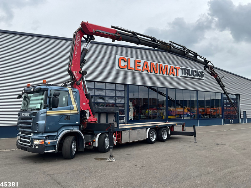 Scania R 560 V8 Fassi 80 Tonmeter laadkraan + Fly-Jib - Camion grue: photos 1 Scania R 560 V8 Fassi 80 Tonmeter laadkraan + Fly-Jib - Camion grue: photos 1