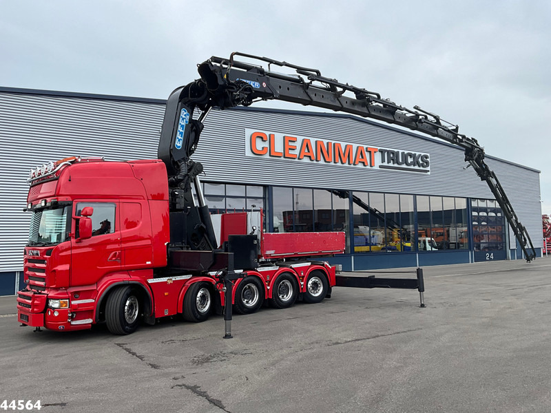 Scania R 620 10x4 V8 Retarder Effer 175 Tonmeter laadkraan + Fly-Jib Just 170.527 km! - Camion grue: photos 1 Scania R 620 10x4 V8 Retarder Effer 175 Tonmeter laadkraan + Fly-Jib Just 170.527 km! - Camion grue: photos 1