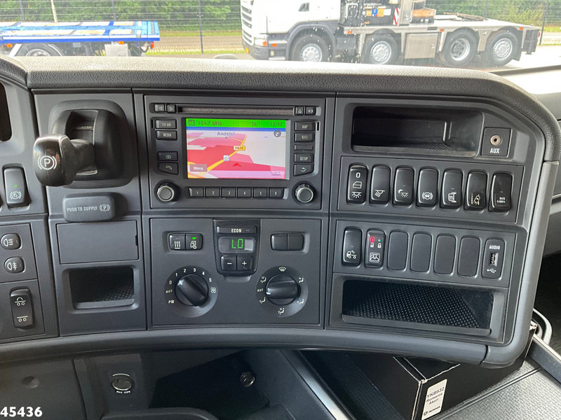 Camion grue Scania R490 8x2 Euro 6 Retarder HMF 85 Tonmeter laadkraan + Fly-jib: photos 18