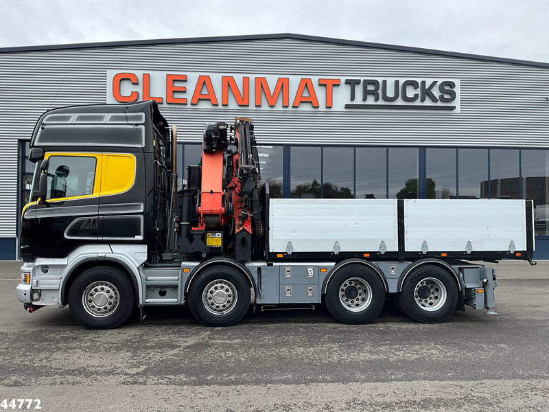 Scania R500 8x4 V8 Retarder Palfinger 53 Tonmeter laadkraan + Fly-Jib - Camion grue: photos 2 Scania R500 8x4 V8 Retarder Palfinger 53 Tonmeter laadkraan + Fly-Jib - Camion grue: photos 2