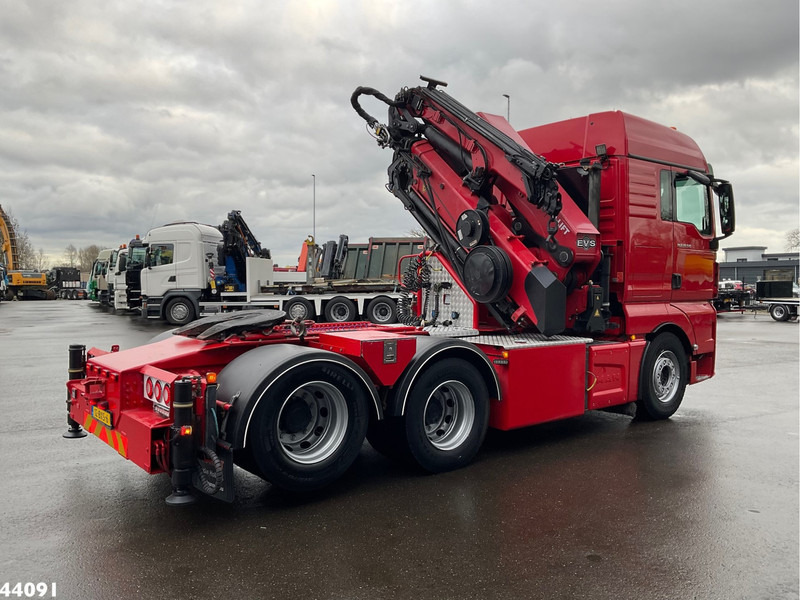 MAN TGX 28.510 HMF 50 Tonmeter laadkraan + Fly-Jib - Tracteur routier: photos 5 MAN TGX 28.510 HMF 50 Tonmeter laadkraan + Fly-Jib - Tracteur routier: photos 5