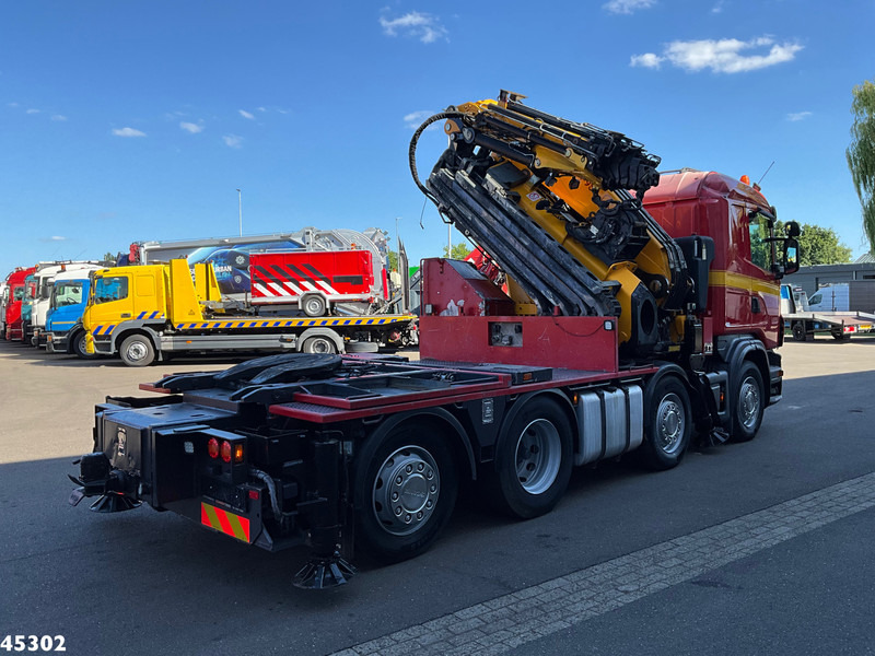 Scania G 480 8x2 Fassi 95 Tonmeter ladkraan + Fly-Jib - Tracteur routier: photos 5 Scania G 480 8x2 Fassi 95 Tonmeter ladkraan + Fly-Jib - Tracteur routier: photos 5