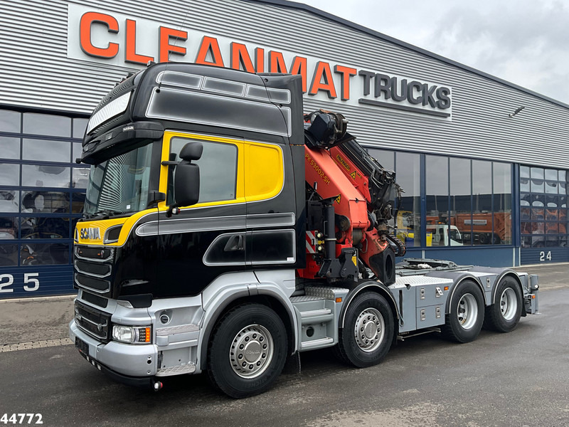 Scania R500 8x4 V8 Retarder Palfinger 53 Tonmeter laadkraan + Fly-Jib - Tracteur routier: photos 2 Scania R500 8x4 V8 Retarder Palfinger 53 Tonmeter laadkraan + Fly-Jib - Tracteur routier: photos 2