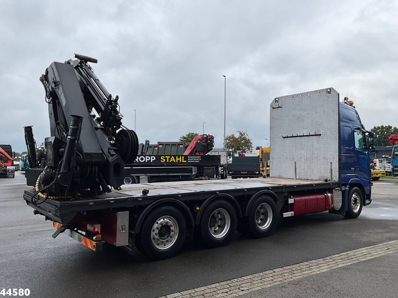 Camion grue Volvo FH 520 8x4 Euro 5 Hiab 24 Tonmeter laadkraan + Fly-jib: photos 4