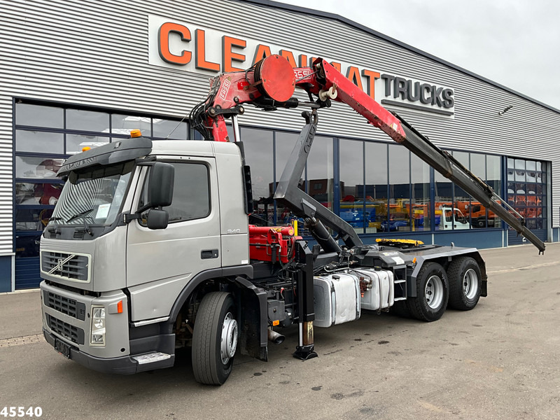 Volvo FM 340 6x4 Fassi 19 Tonmeter laadkraan - Camion ampliroll, Camion grue: photos 1 Volvo FM 340 6x4 Fassi 19 Tonmeter laadkraan - Camion ampliroll, Camion grue: photos 1