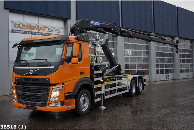 Volvo FM 410 HMF 21 Tonmeter laadkraan - Camion ampliroll, Camion grue: photos 1 Volvo FM 410 HMF 21 Tonmeter laadkraan - Camion ampliroll, Camion grue: photos 1