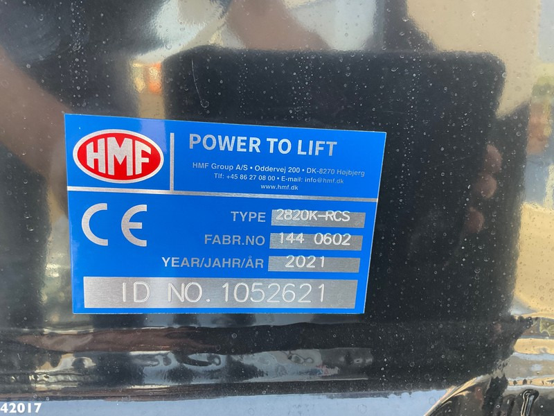 Camion ampliroll, Camion grue Volvo FM 420 8x2 HMF 28 Tonmeter laadkraan: photos 16