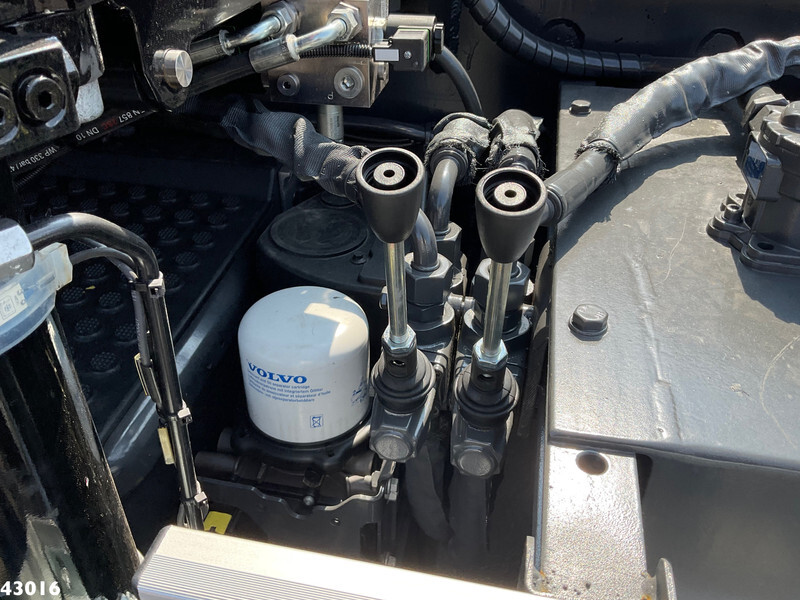 Camion ampliroll, Camion grue Volvo FM 430 HMF 23 Tonmeter laadkraan Welvaarts laadkraan weegsysteem: photos 12