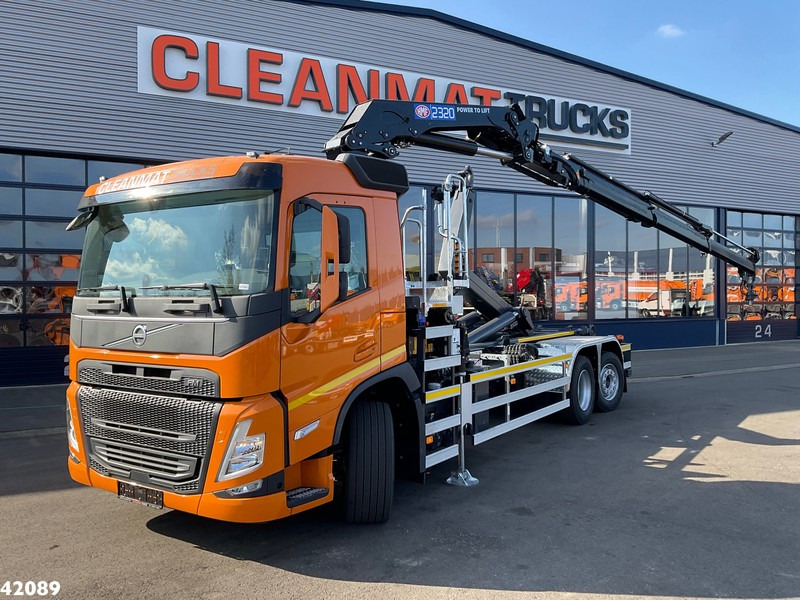 Volvo FM 430 HMF 23 ton/meter laadkraan - Camion ampliroll, Camion grue: photos 1 Volvo FM 430 HMF 23 ton/meter laadkraan - Camion ampliroll, Camion grue: photos 1