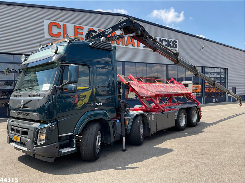 Volvo FMX 540 8x4 Euro 6 Hiab 28 Tonmeter laadkraan - Camion - système de câble, Camion grue: photos 1 Volvo FMX 540 8x4 Euro 6 Hiab 28 Tonmeter laadkraan - Camion - système de câble, Camion grue: photos 1