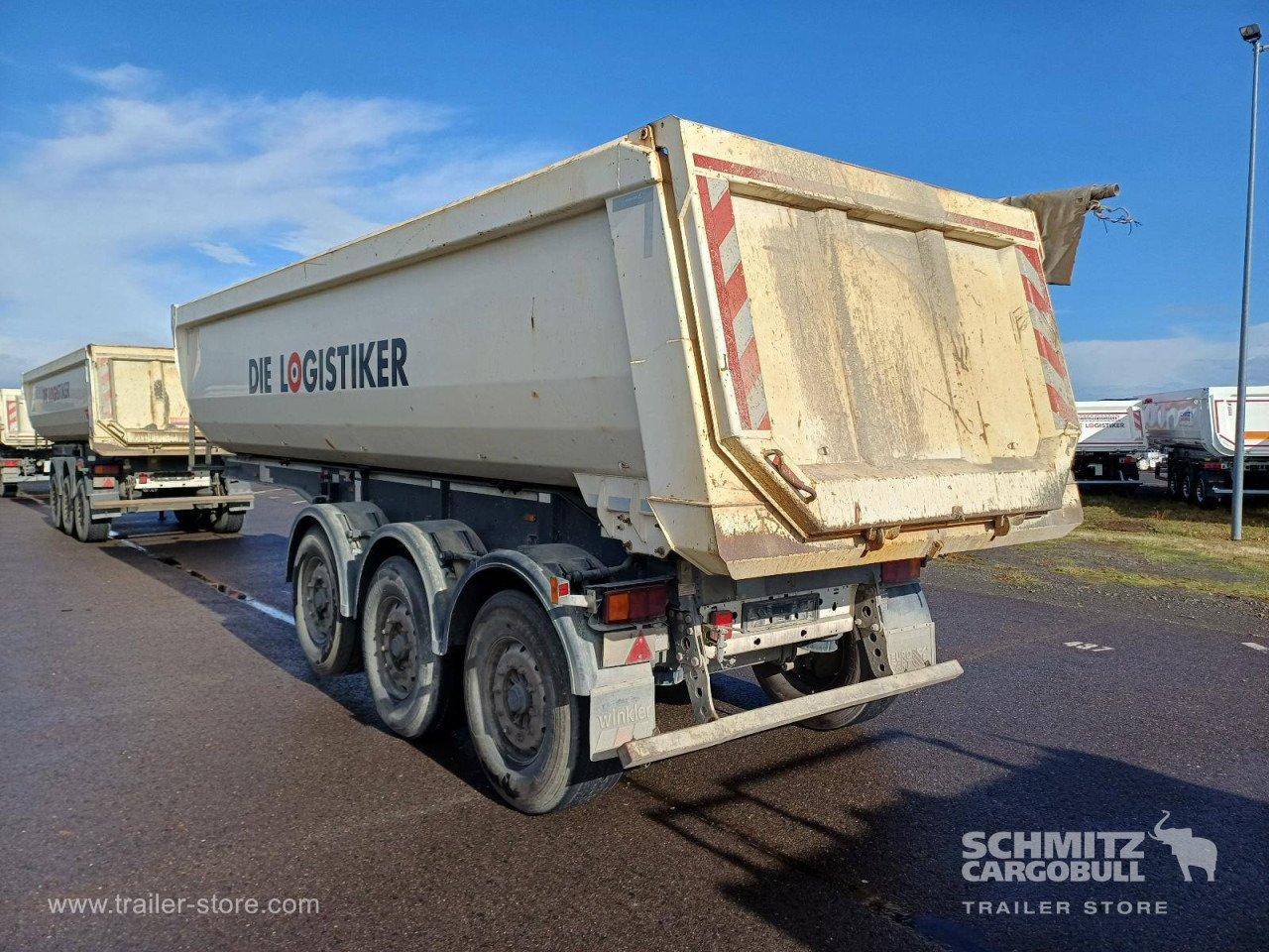 LANGENDORF Auflieger Kipper Stahlrundmulde 24m³ - Semi-remorque benne: photos 5 LANGENDORF Auflieger Kipper Stahlrundmulde 24m³ - Semi-remorque benne: photos 5