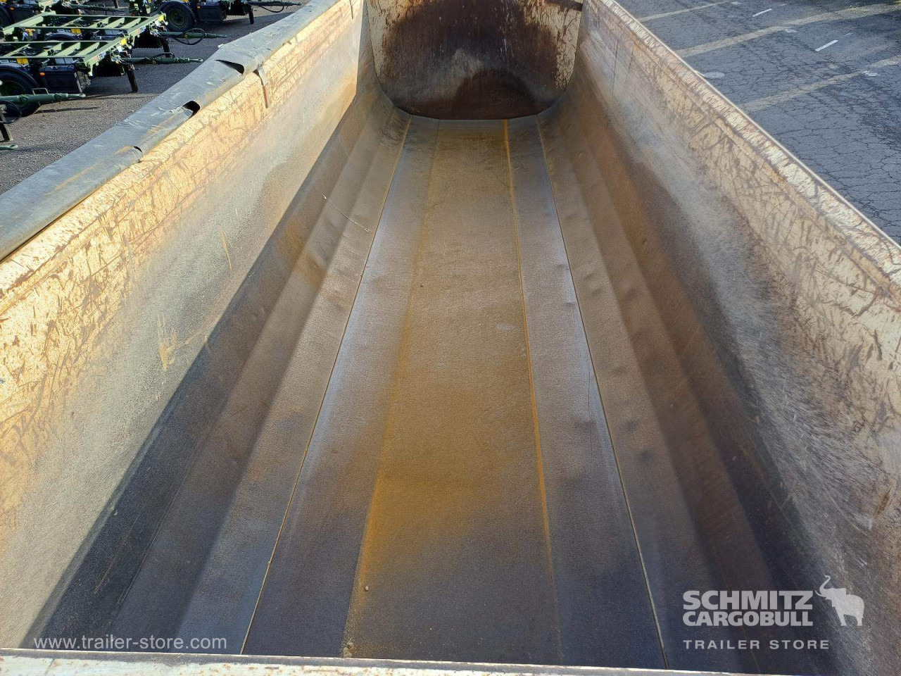 LANGENDORF Auflieger Kipper Stahlrundmulde 24m³ - Semi-remorque benne: photos 5 LANGENDORF Auflieger Kipper Stahlrundmulde 24m³ - Semi-remorque benne: photos 5