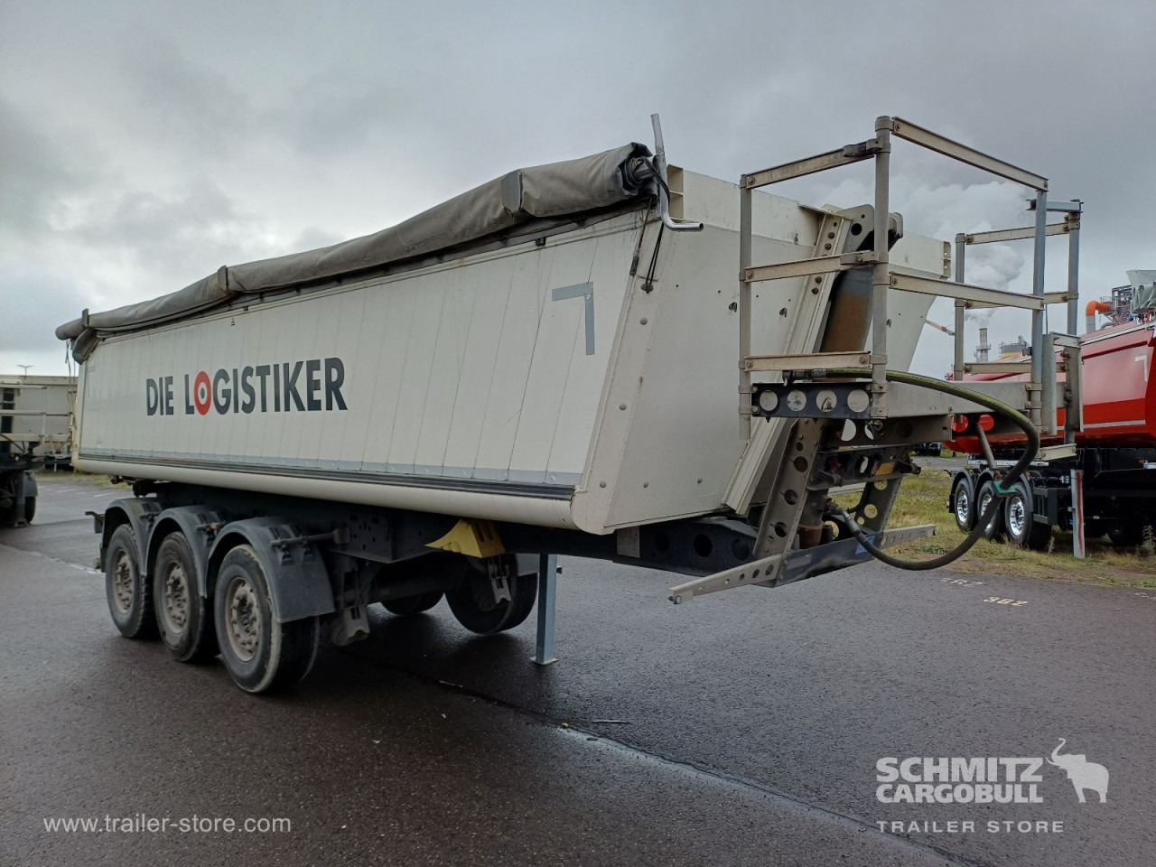 SCHMITZ Auflieger Kipper Alukastenmulde 24m³ - Semi-remorque benne: photos 1 SCHMITZ Auflieger Kipper Alukastenmulde 24m³ - Semi-remorque benne: photos 1