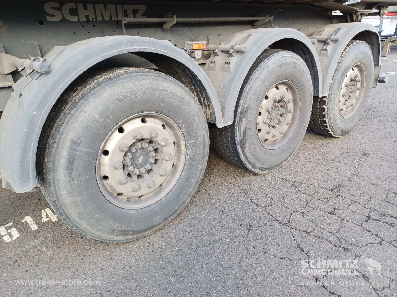 SCHMITZ Auflieger Kipper Alukastenmulde 24m³ - Semi-remorque benne: photos 2 SCHMITZ Auflieger Kipper Alukastenmulde 24m³ - Semi-remorque benne: photos 2