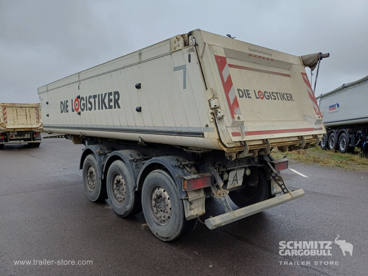 SCHMITZ Auflieger Kipper Alukastenmulde 24m³ - Semi-remorque benne: photos 4 SCHMITZ Auflieger Kipper Alukastenmulde 24m³ - Semi-remorque benne: photos 4