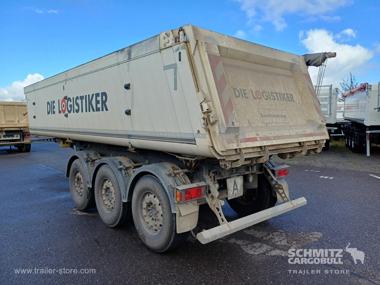 SCHMITZ Auflieger Kipper Alukastenmulde 24m³ - Semi-remorque benne: photos 4 SCHMITZ Auflieger Kipper Alukastenmulde 24m³ - Semi-remorque benne: photos 4