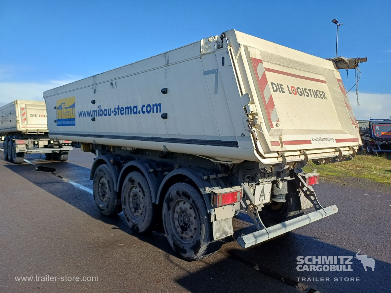 SCHMITZ Auflieger Kipper Alukastenmulde 24m³ - Semi-remorque benne: photos 4 SCHMITZ Auflieger Kipper Alukastenmulde 24m³ - Semi-remorque benne: photos 4