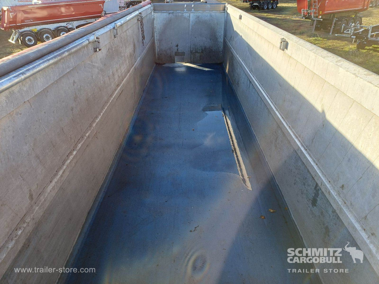 SCHMITZ Auflieger Kipper Alukastenmulde 44m³ - Semi-remorque benne: photos 5 SCHMITZ Auflieger Kipper Alukastenmulde 44m³ - Semi-remorque benne: photos 5