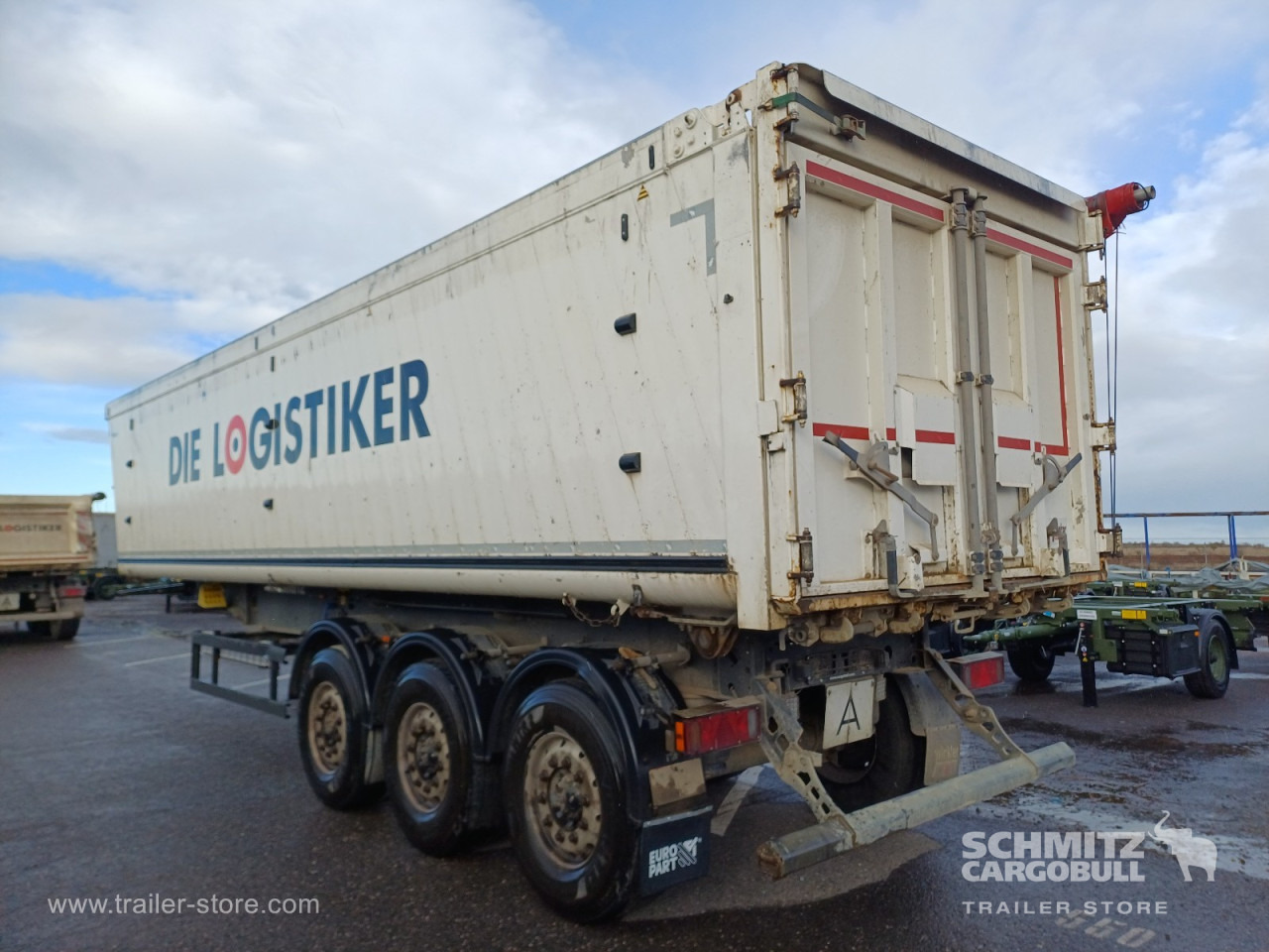 SCHMITZ Auflieger Kipper Alukastenmulde 44m³ - Semi-remorque benne: photos 4 SCHMITZ Auflieger Kipper Alukastenmulde 44m³ - Semi-remorque benne: photos 4