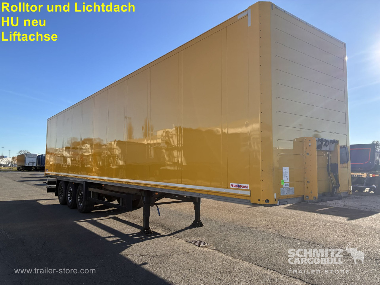 SCHMITZ Auflieger Trockenfrachtkoffer Standard - Semi-remorque fourgon: photos 1 SCHMITZ Auflieger Trockenfrachtkoffer Standard - Semi-remorque fourgon: photos 1