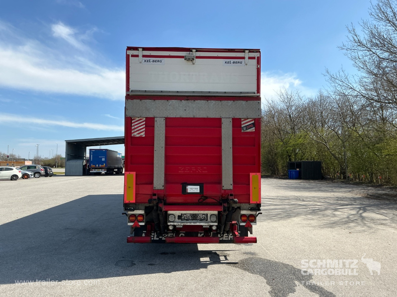 Semi-remorque fourgon KEL-BERG Dryfreight Standard Taillift: photos 12