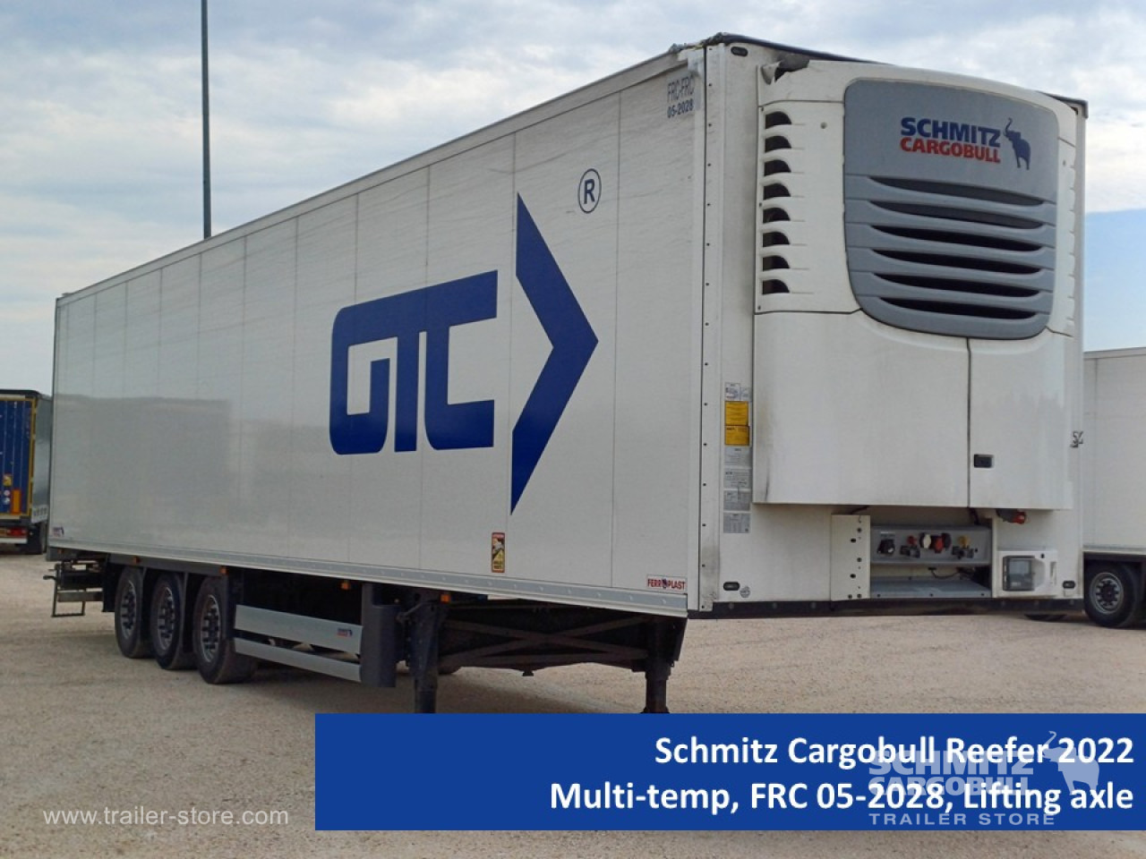 SCHMITZ Reefer Multitemp - Semi-remorque isothermique: photos 1 SCHMITZ Reefer Multitemp - Semi-remorque isothermique: photos 1