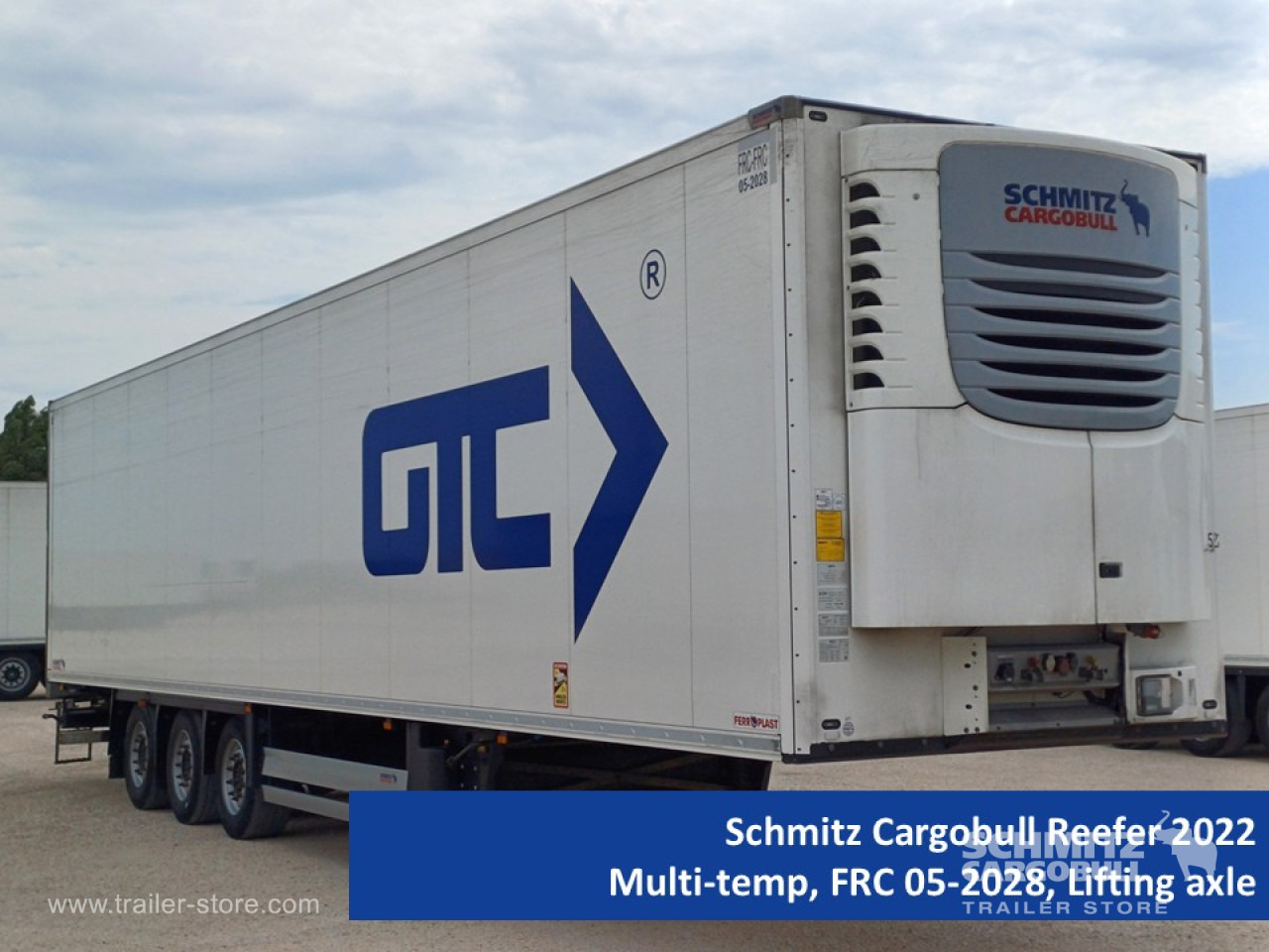 SCHMITZ Reefer Multitemp - Semi-remorque isothermique: photos 1 SCHMITZ Reefer Multitemp - Semi-remorque isothermique: photos 1