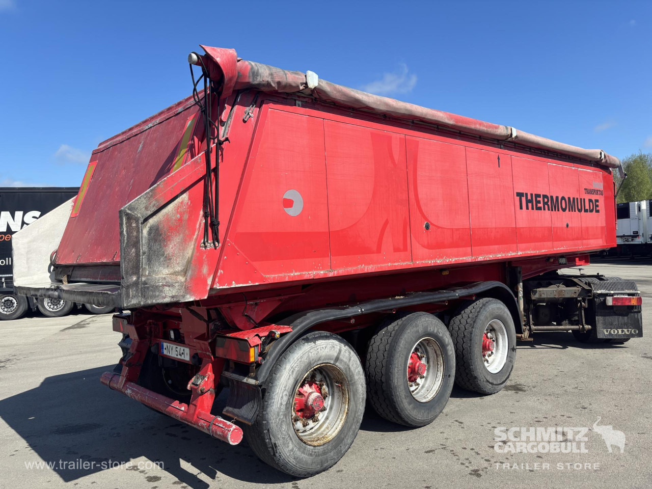 MEIERLING Tipper Alu-square sided body 23m³ - Semi-remorque benne: photos 4 MEIERLING Tipper Alu-square sided body 23m³ - Semi-remorque benne: photos 4