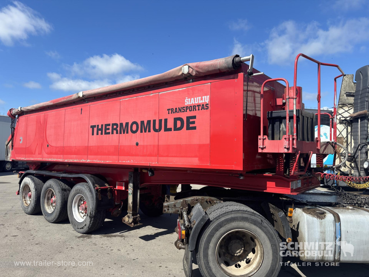 MEIERLING Tipper Alu-square sided body 23m³ - Semi-remorque benne: photos 1 MEIERLING Tipper Alu-square sided body 23m³ - Semi-remorque benne: photos 1