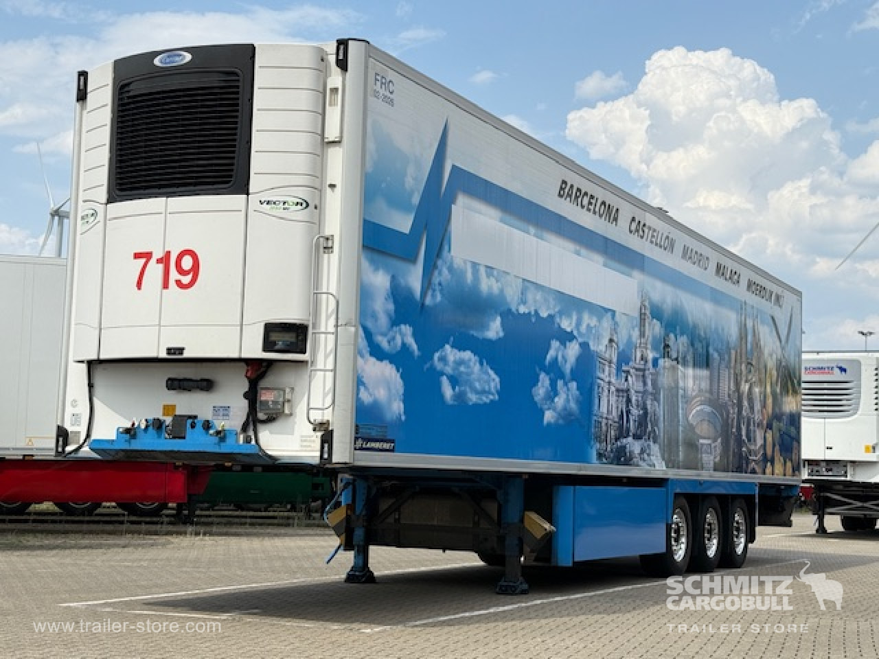 LAMBERET Oplegger Vries Multitemp Double deck - Semi-remorque isothermique: photos 1 LAMBERET Oplegger Vries Multitemp Double deck - Semi-remorque isothermique: photos 1