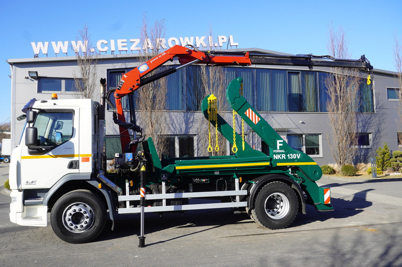 DAF LF 18.310 E6 / Skip loader Fornal NKR 130V / HDS HMF 735 K2 / Manual gearbox - Camion grue: photos 4 DAF LF 18.310 E6 / Skip loader Fornal NKR 130V / HDS HMF 735 K2 / Manual gearbox - Camion grue: photos 4