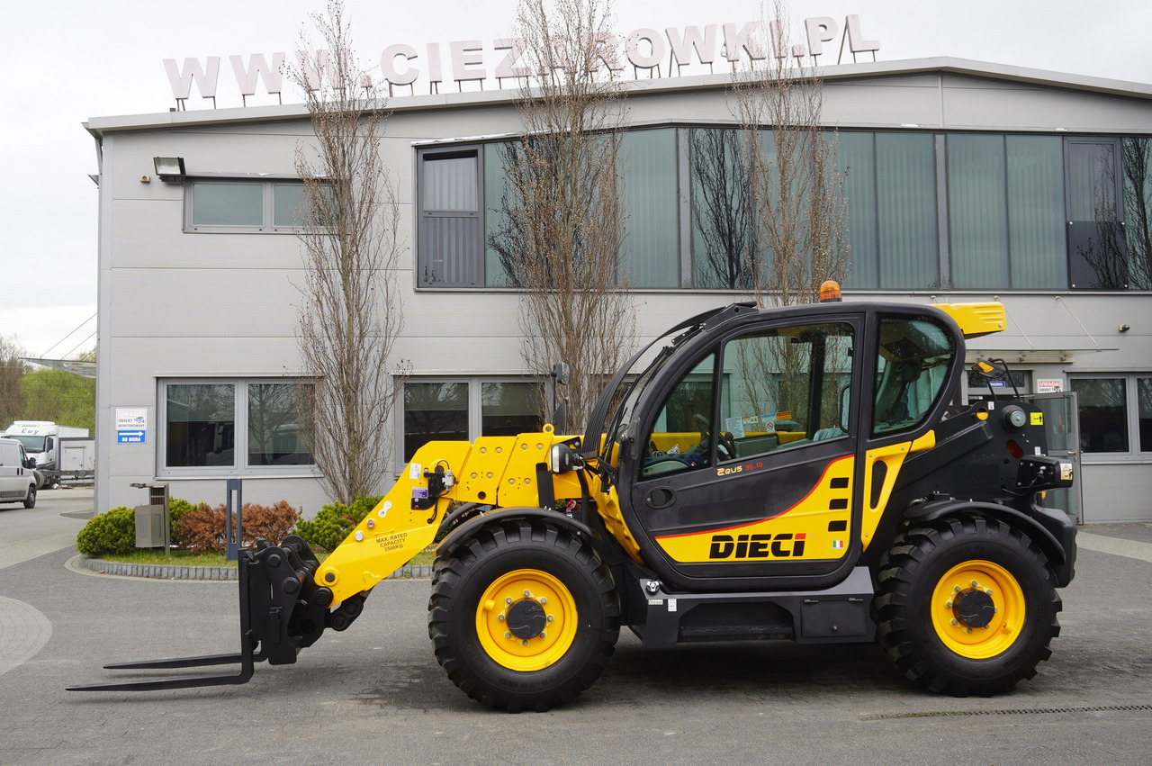 DIECI Zeus 35.10 brand-new telescopic loader / 6 MTH !!! / 10 m reach / 3.5 t - Chargeuse sur pneus télescopique: photos 4 DIECI Zeus 35.10 brand-new telescopic loader / 6 MTH !!! / 10 m reach / 3.5 t - Chargeuse sur pneus télescopique: photos 4