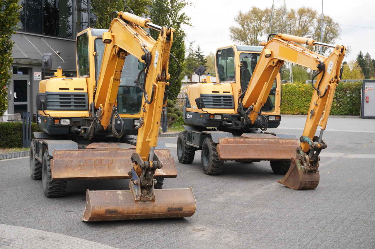 Hyundai Robex 55W-9 Wheeled Excavator 5.5t / 2pcs - Mini pelle: photos 5 Hyundai Robex 55W-9 Wheeled Excavator 5.5t / 2pcs - Mini pelle: photos 5